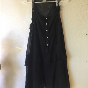 Free People black dress coverup swim lounge